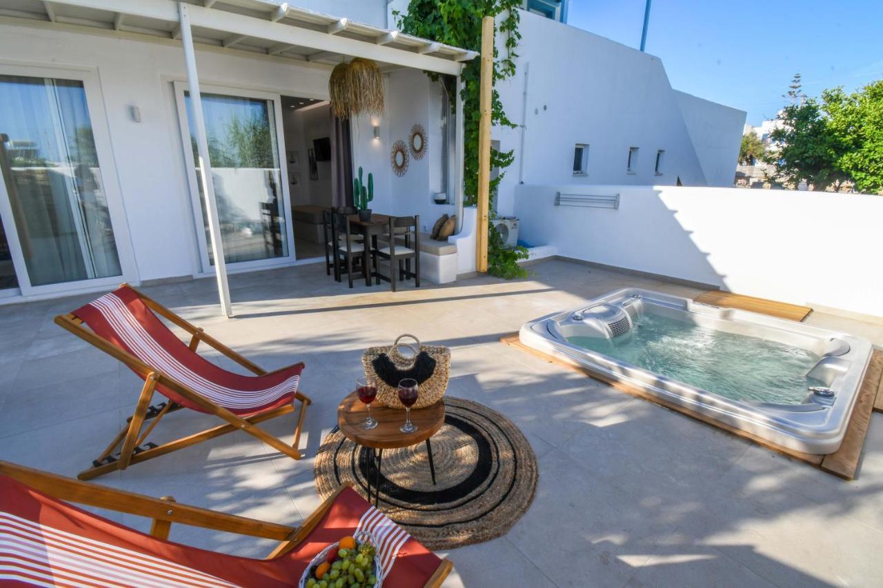 Aggeliki's Diamond Aparthotel Agia Anna  Bagian luar foto