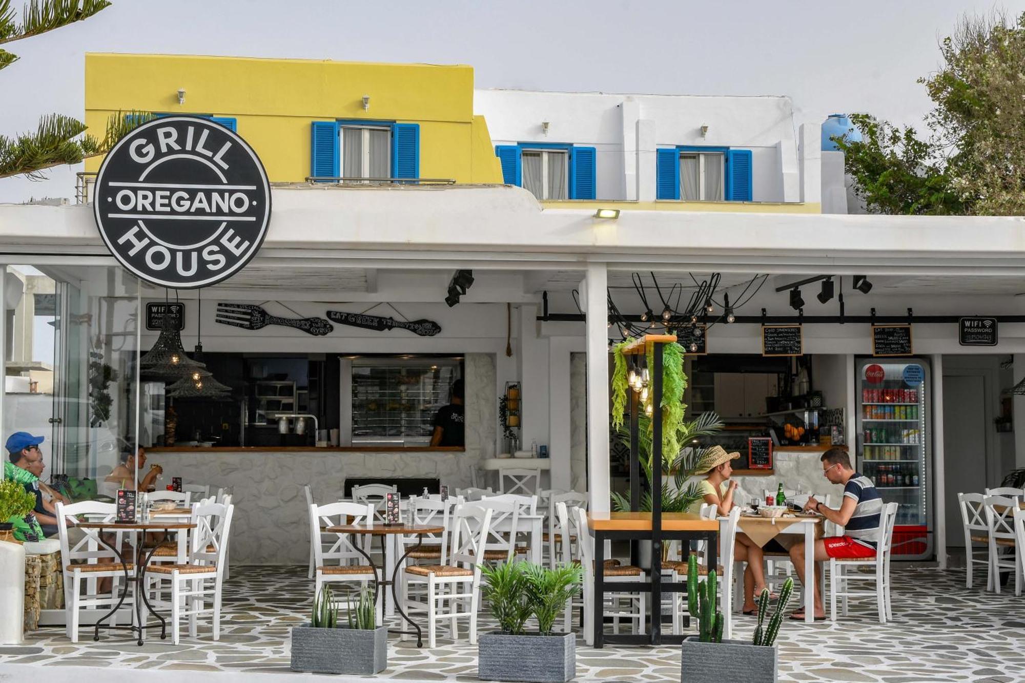 Aggeliki's Diamond Aparthotel Agia Anna  Bagian luar foto