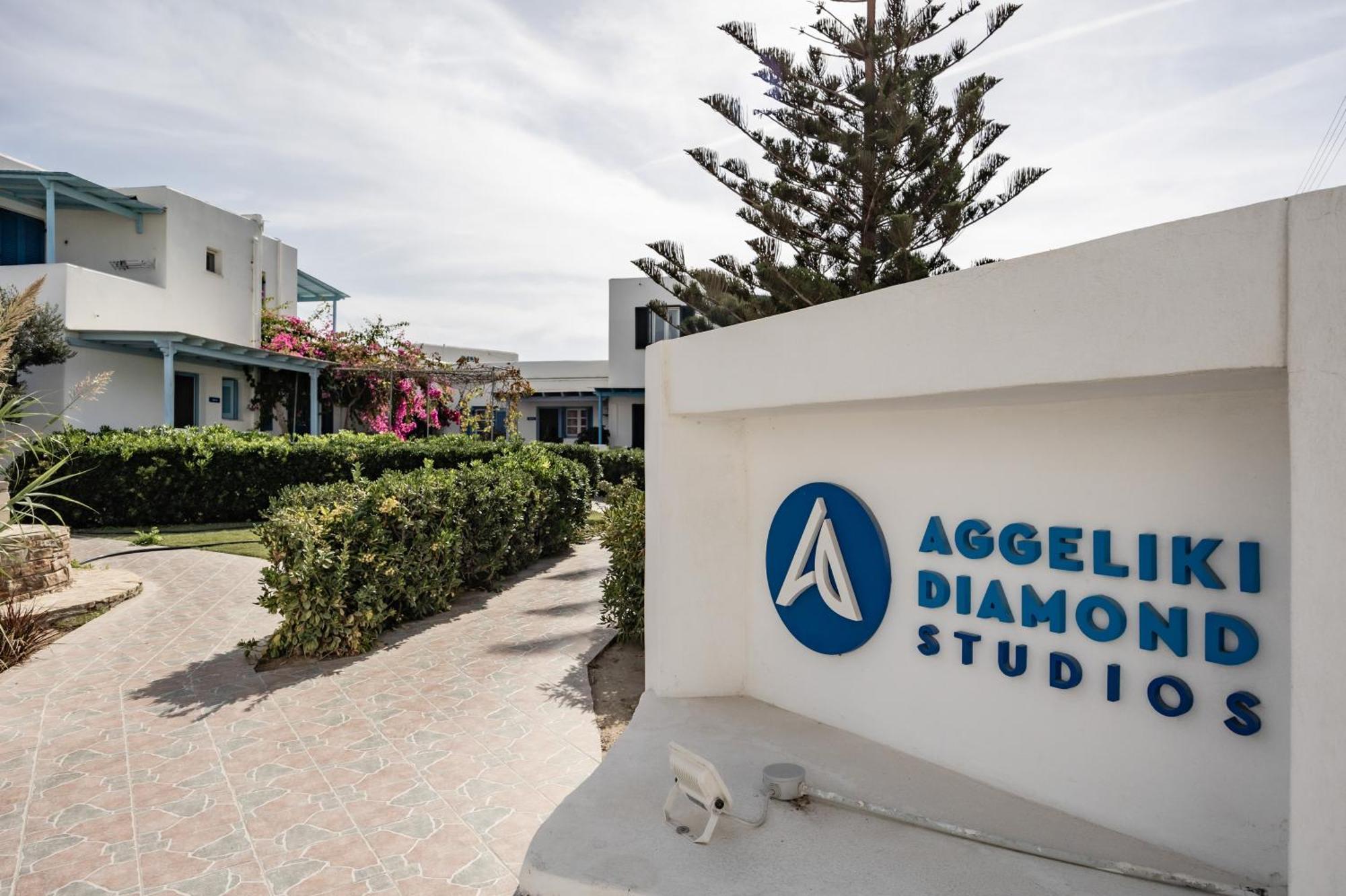 Aggeliki's Diamond Aparthotel Agia Anna  Bagian luar foto
